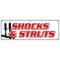 Signmission SHOCKS AND STRUTS BANNER SIGN car brake cv repair auto car shop mechanic B-72 Shocks and Struts - alternate 1